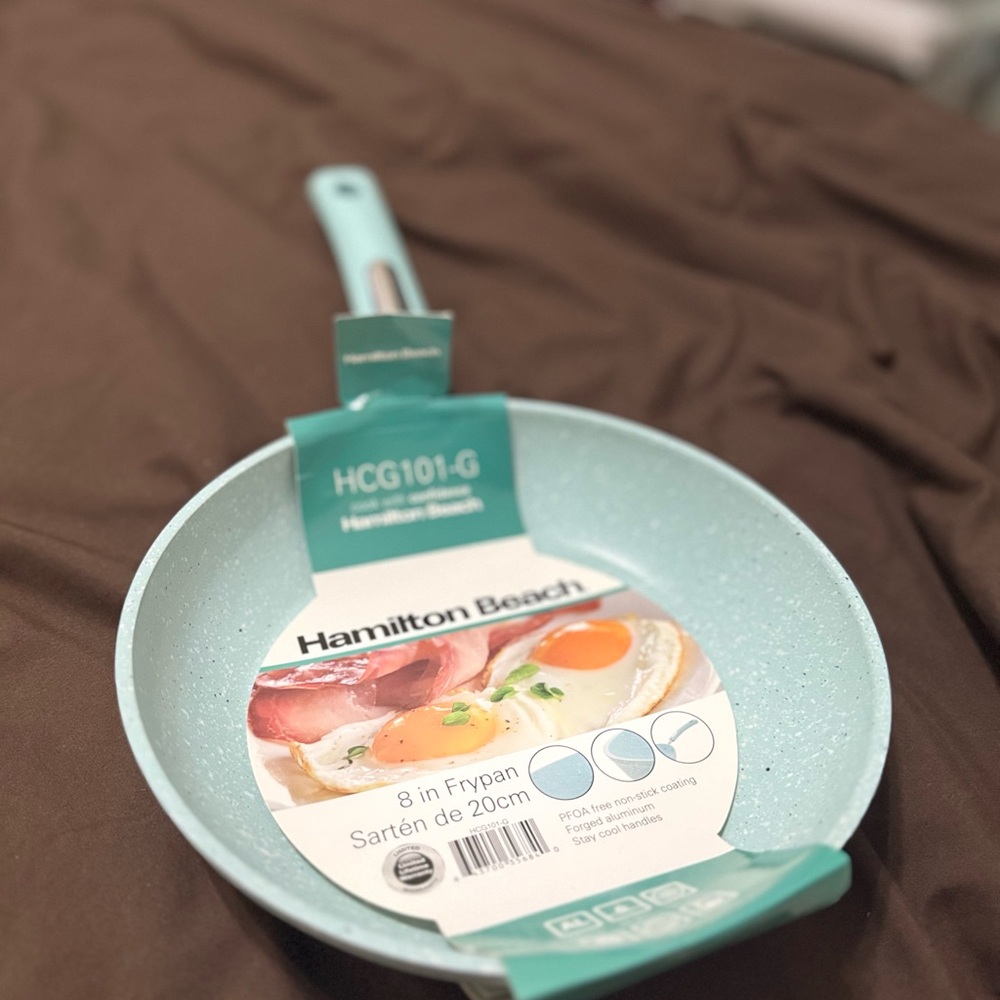 Hamilton Beach Light Blue Frypan